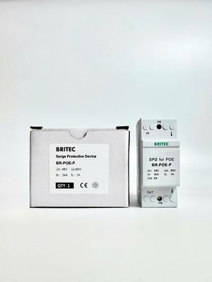 BR-POE-P Signal Surge Arrester Surge Arrester Protezione da surge della rete dati rj45