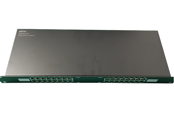 BRRJ45H-16R Scaricatore di sovratensione per telecomunicazioni di segnale 1000M, protezione da sovratensione Ethernet per montaggio su rack
