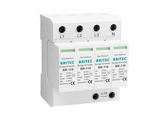 3 Fase 110ka Dispositivo di protezione da sovratensione elettrica di tipo 2