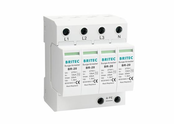 Dispositivo di protezione contro le sovratensioni (SPD) di tipo 2, scaricatore di sovratensione, 20kA, IEC61643-1