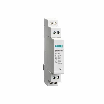 Protezione contro i surge di dati BRPI-2L con progettazione plug-in di protezione da 5kA e SPD di linea di segnale a larghezza di banda da 10 Mbps