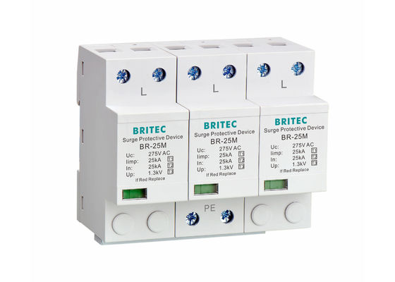 I protettori di impulso del fulmine di SPD 275v 3 sincronizzano il tipo 1 del limitatore di tensione