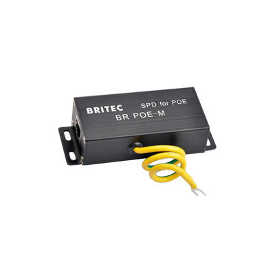 Dispositivi di protezione da sovratensione Ethernet RJ45 POE BR-POE-M, protettore da fulmini POE, alimentazione POE, protezione da sovratensione RJ45 NET 6 protettori da sovratensione POE