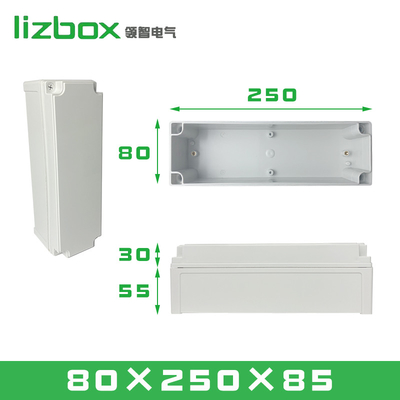 TY-8025085 Scatole di connessione elettrica all'aperto ABS Progetto di plastica IP66 Connessione di giunzione Scatola di commutazione