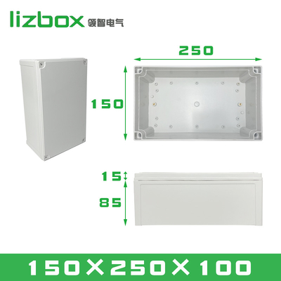 TY-8025085 Scatole di connessione elettrica all'aperto ABS Progetto di plastica IP66 Connessione di giunzione Scatola di commutazione
