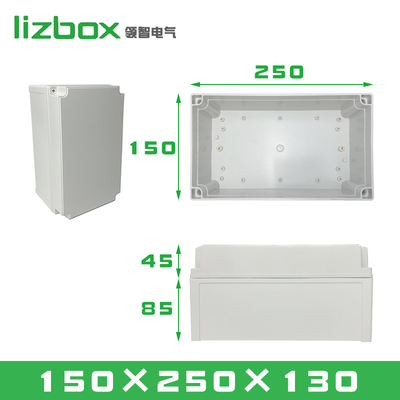 TY-8025085 Scatole di connessione elettrica all'aperto ABS Progetto di plastica IP66 Connessione di giunzione Scatola di commutazione