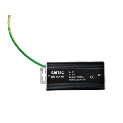 RJ45 Ethernet LAN Network Surge Protector Data Arrestor Dispositivi di protezione da sovratensioni Ethernet per dati e telecomunicazioni