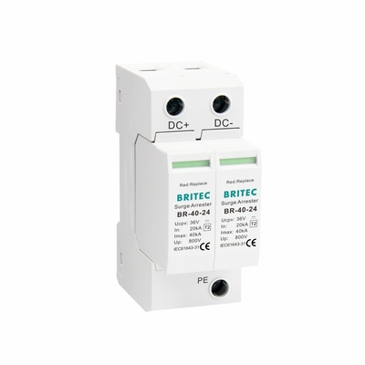 BR-40 48 DC SPD dispositivo di protezione contro le sovratensioni di potenza elettrica 48V arrester sovratensione protettore da tuoni