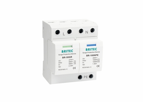 Dispositivo di protezione da sovratensioni di tipo 1 1P+NPE IP20 IEC61643-11