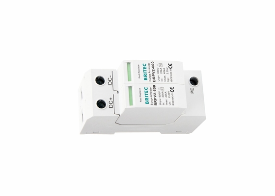 Limitatore di tensione bipolare di plastica di CC della classe II PV SPD 600V