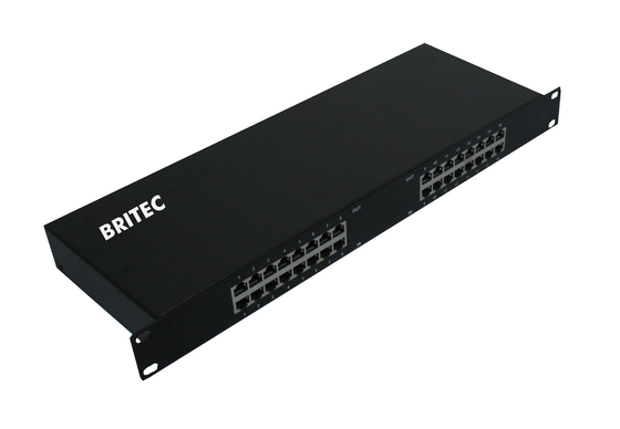 BRRJ45L-16R 1000Mbps/100Mbps RJ45 Surge Protection Network rack mount Protezione da sovratensioni Ethernet Protezione da fulmini Ethernet