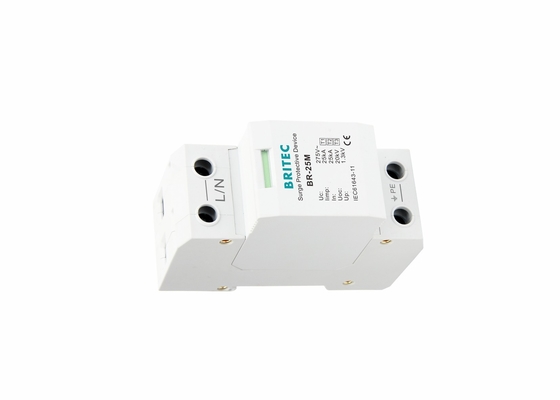 Protettore di impulso di CA dei dispositivi di protezione dell'impulso di tipo 1 +2+3 25kA 1 Palo