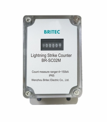 BR-SC02E contatore di fulmini arrester di ondate di fulmine contatore di ondate di fulmine