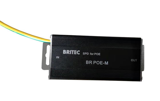 Protezione da sovratensione per rete RJ45 Gigabit Ethernet, SPD per segnale LAN, protezione da sovratensione per linea Cat6 / LAN / compatta / RJ45