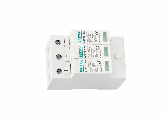 Risposta rapida 1200V 40ka TVSS arrester fulmine solare DC Power Surge Protector