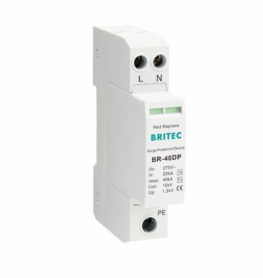 BR-275 40DP 4 275v Dispositivo di protezione contro le sovratensioni di tensione nominale tipo 3 Spd tipo 2 e 3 spd tipo 2 e 3 spd
