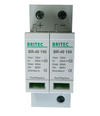 BR-40 150 PV Surge Arrester DC surge protection dispositivo di protezione contro le sovratensioni PV SPD