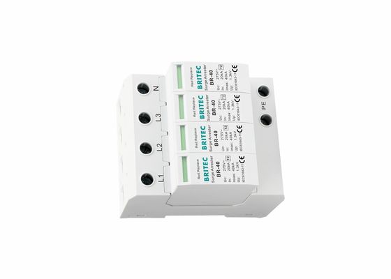 UL94-V0 35mm Din Rail 40ka Tipo 2 Protezione da fulmini