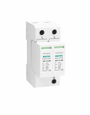 BR-12.5M-150 2P Dispositivo di protezione da sovratensione (SPD) protezione da sovratensione classe 1 tipo 1 2 spd all'ingrosso protezioni da sovratensione