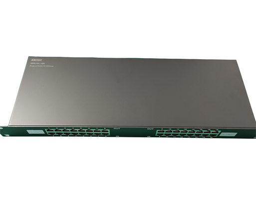 BRRJ45H-16R Scaricatore di sovratensione per telecomunicazioni di segnale 1000M, protezione da sovratensione Ethernet per montaggio su rack