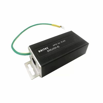 Protezione da sovratensione per rete RJ45 Gigabit Ethernet, SPD per segnale LAN, protezione da sovratensione per linea Cat6 / LAN / compatta / RJ45