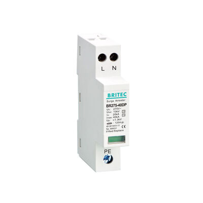 BR-15DP 2P  low voltage products spd Surge Protection Device  MOV Technology Ensuring Protection Against Voltage Spikes And Surges