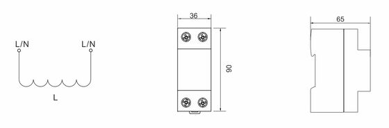 BRCI-63 Lightning Coordinator Decoupling inductance Coordination inductor