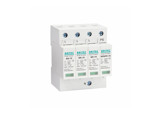 Scarico di sovratensione tipo 2 plug-in da 385V 70kA per sicurezza AC