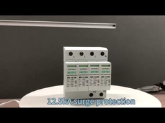 BR-12.5M 4P Classe 1 Dispositivo di protezione contro le sovratensioni scaricatore di fulmini Protezione contro le sovratensioni